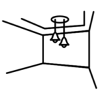 room icon symbolizing interior and remodel design services
